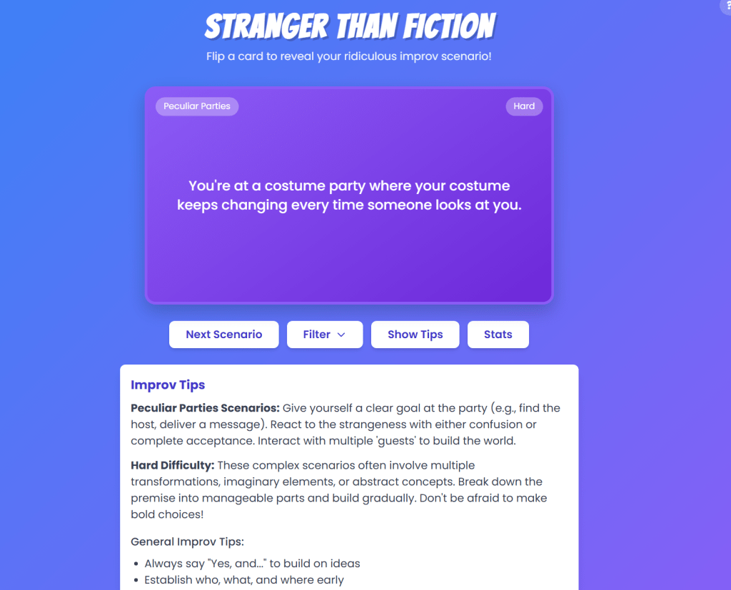 STRANGER THAN FICTION