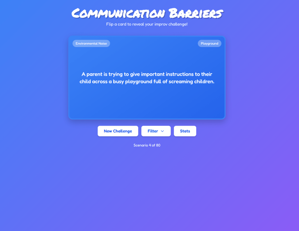 Communication Barriers